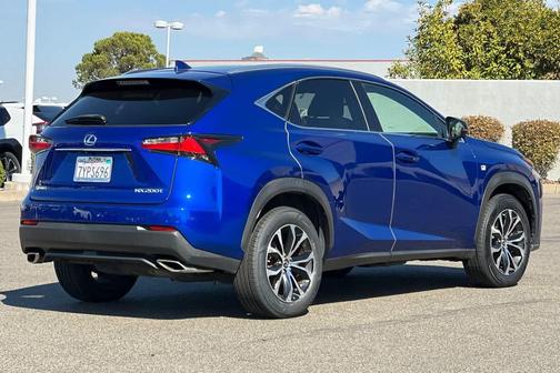 Ultrasonic Blue Mica 2.0 2017 Lexus NX 200t F Sport
