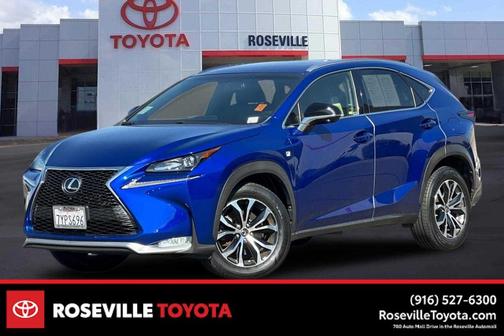 Ultrasonic Blue Mica 2.0 2017 Lexus NX 200t F Sport