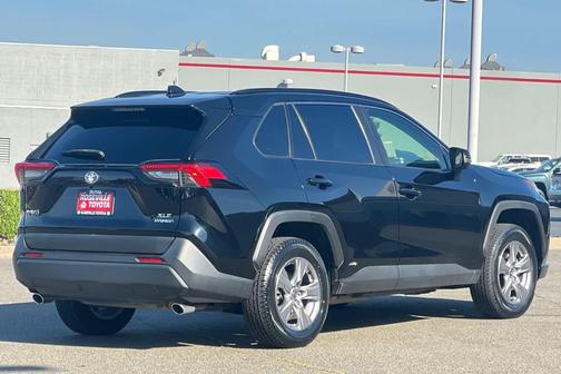 Midnight Black Metallic 2022 Toyota RAV4 Hybrid XLE