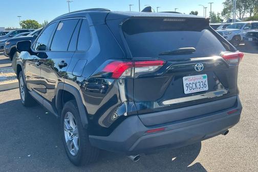 Midnight Black Metallic 2023 Toyota RAV4 Hybrid LE