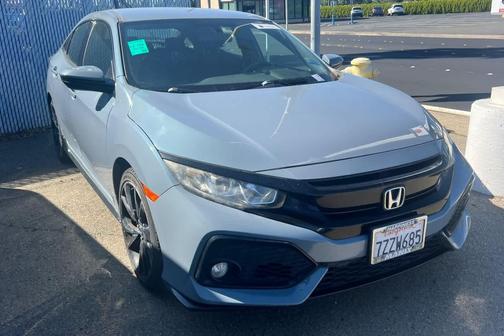 Gray 2017 Honda Civic Sport
