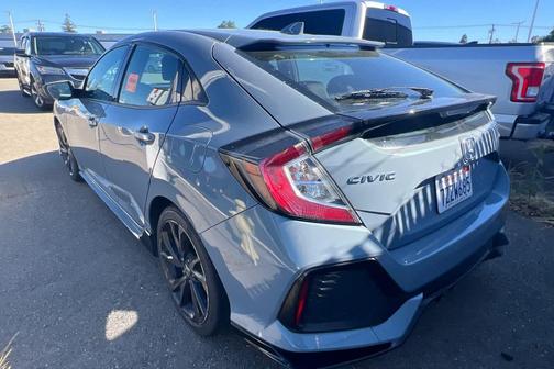 Gray 2017 Honda Civic Sport