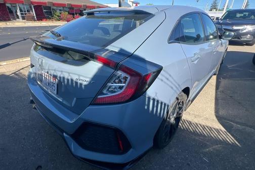 Gray 2017 Honda Civic Sport