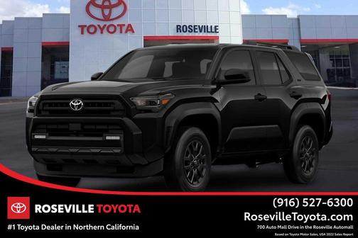 Black 2026 Toyota 4Runner SR5