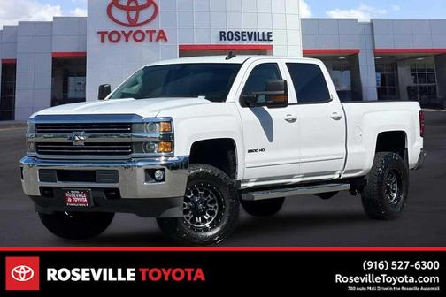Summit White 2015 Chevrolet Silverado 2500 LT