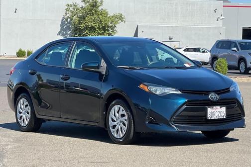 Galactic Aqua Mica 2018 Toyota Corolla LE