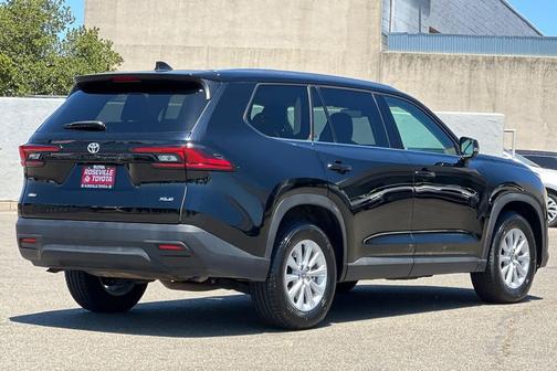Midnight Black Metallic 2025 Toyota Grand Highlander XLE