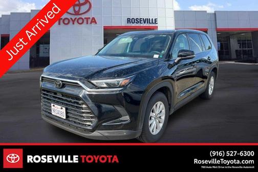 Midnight Black Metallic 2025 Toyota Grand Highlander XLE