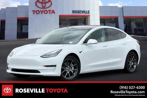 Pearl White Multi-Coat 2018 Tesla Model 3 Long Range