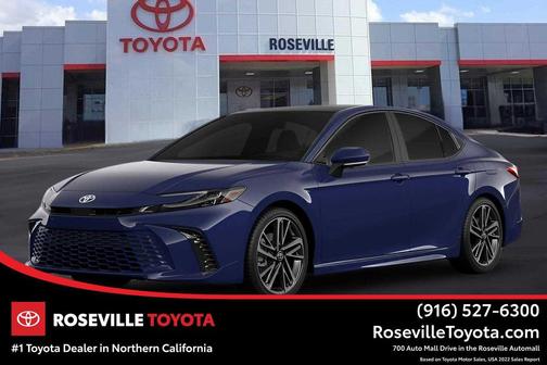 Reservoir Blue 2026 Toyota Camry XSE