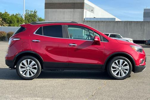 Winterberry Red Metallic 2017 Buick Encore Preferred