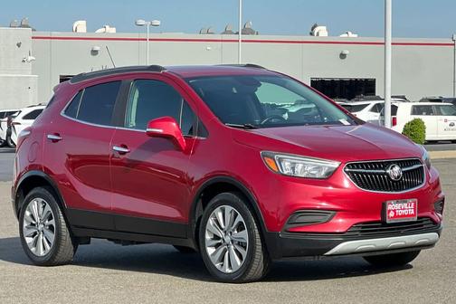 Winterberry Red Metallic 2017 Buick Encore Preferred