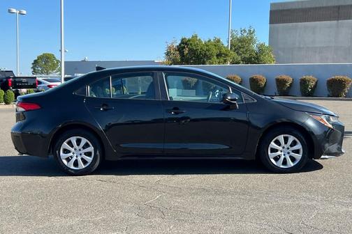 Black Sand Pearl 2022 Toyota Corolla LE