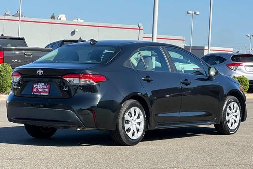 Black Sand Pearl 2022 Toyota Corolla LE
