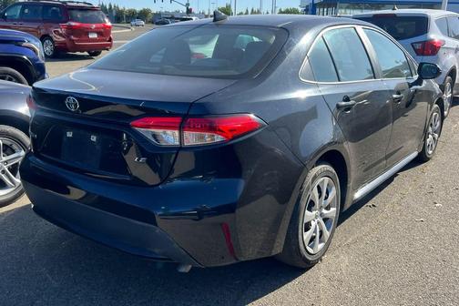 Black Sand Pearl 2022 Toyota Corolla LE