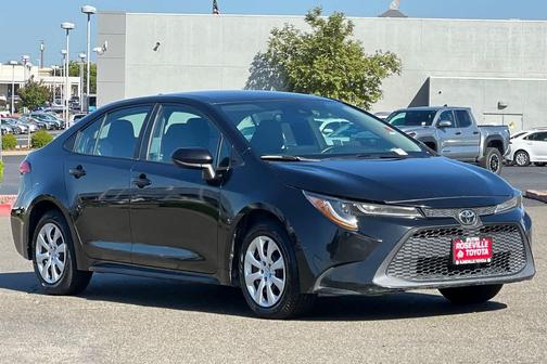 Black Sand Pearl 2022 Toyota Corolla LE