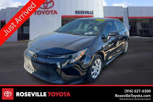 Black Sand Pearl 2022 Toyota Corolla LE