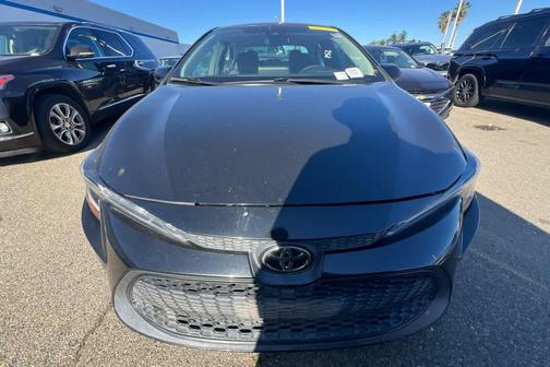 Black Sand Pearl 2022 Toyota Corolla LE