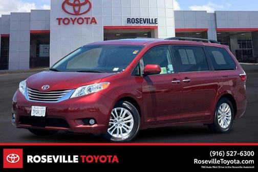 Salsa Red Pearl 2015 Toyota Sienna XLE