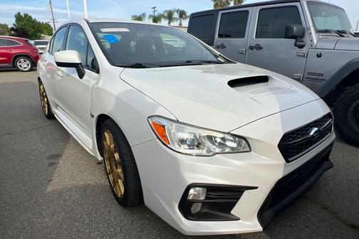 Crystal White Pearl 2018 Subaru WRX Premium
