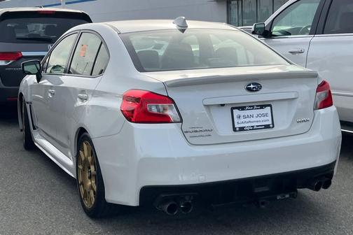 Crystal White Pearl 2018 Subaru WRX Premium