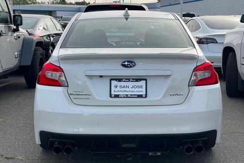 Crystal White Pearl 2018 Subaru WRX Premium