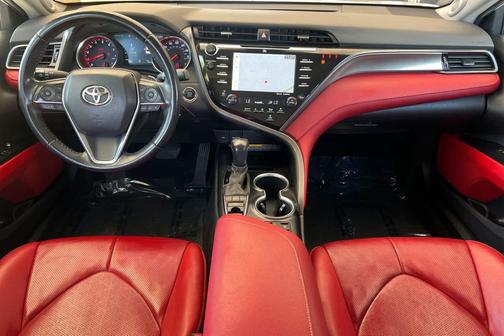 Midnight Black Metallic 2020 Toyota Camry XSE