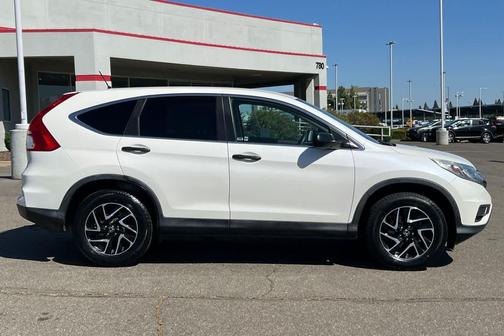 White Diamond Pearl 2016 Honda CR-V SE