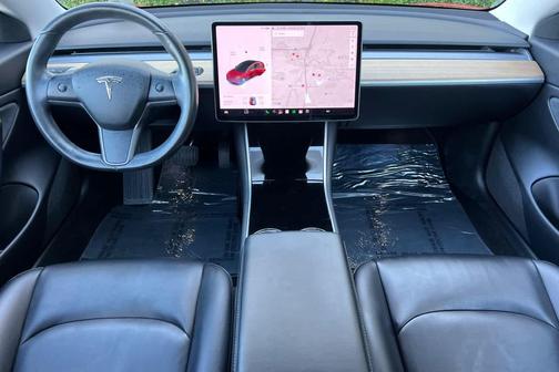 Red Multi-Coat 2018 Tesla Model 3 Long Range