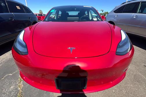 Red Multi-Coat 2018 Tesla Model 3 Long Range
