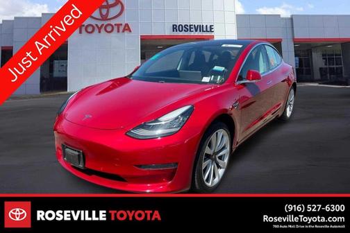 Red Multi-Coat 2018 Tesla Model 3 Long Range
