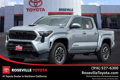 Celestial Silver Metallic 2026 Toyota Tacoma Hybrid TRD Sport