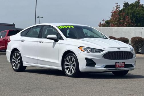 Oxford White 2020 Ford Fusion SE