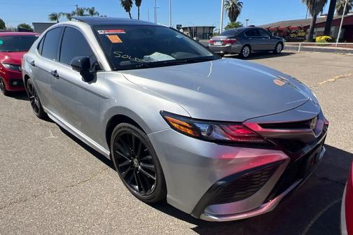 Celestial Silver Metallic 2021 Toyota Camry XSE