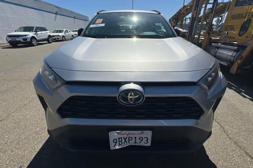 Silver Sky Metallic 2021 Toyota RAV4 Hybrid LE