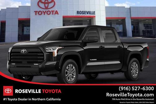 Midnight Black Metallic 2026 Toyota Tundra SR5