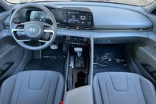 Intense Blue 2025 Hyundai ELANTRA Sport