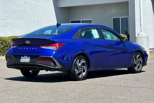 Intense Blue 2025 Hyundai ELANTRA Sport