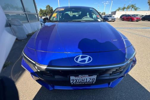 Intense Blue 2025 Hyundai ELANTRA Sport