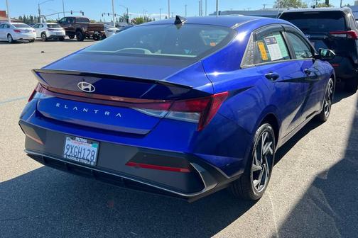 Intense Blue 2025 Hyundai ELANTRA Sport
