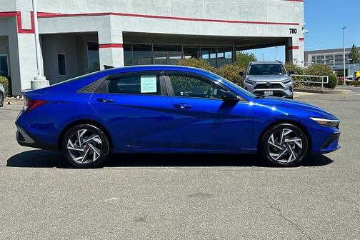 Intense Blue 2025 Hyundai ELANTRA Sport