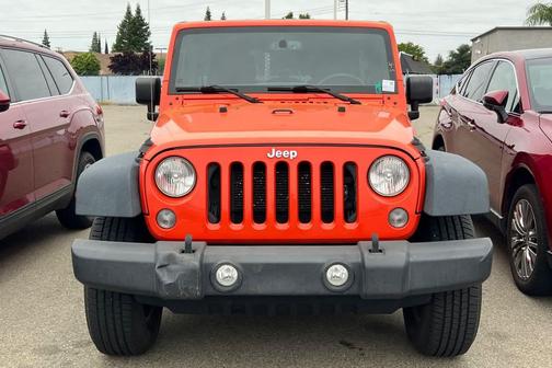 Sunset Orange Pearlcoat 2015 Jeep Wrangler Unlimited Sport
