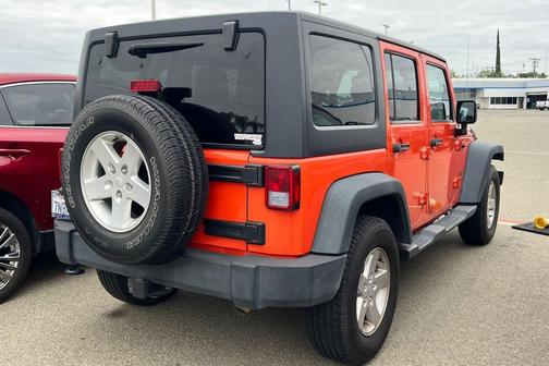 Sunset Orange Pearlcoat 2015 Jeep Wrangler Unlimited Sport