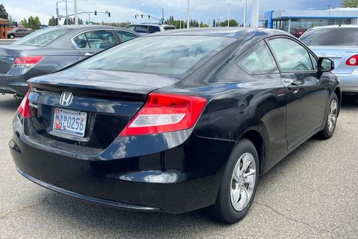 Crystal Black Pearl 2013 Honda Civic LX