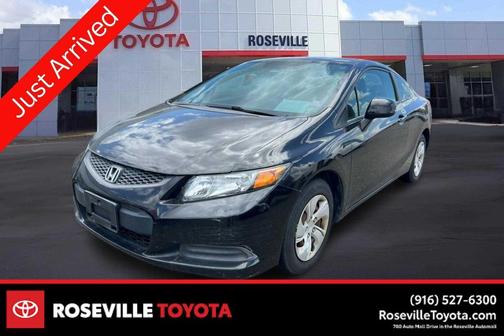 Crystal Black Pearl 2013 Honda Civic LX