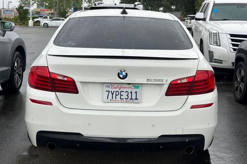 White 2014 BMW 535 535i