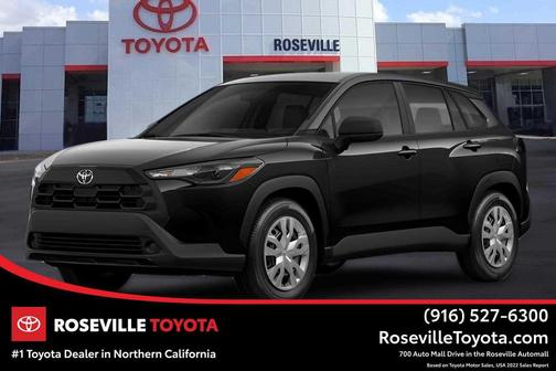 Jet Black 2026 Toyota Corolla Cross L