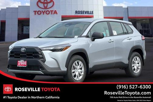 Sonic Silver 2026 Toyota Corolla Cross L