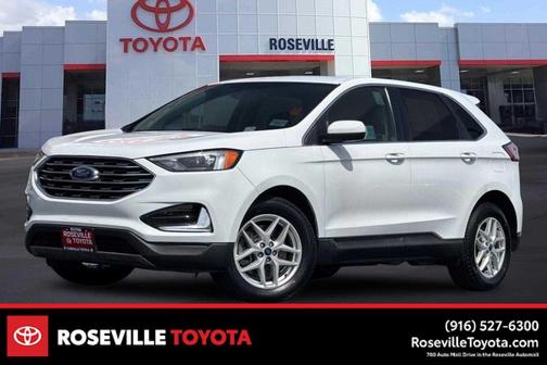 Oxford White 2022 Ford Edge SEL