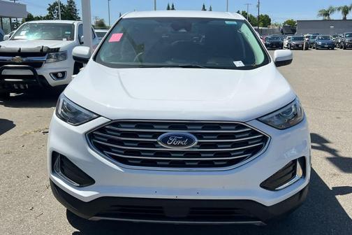 Oxford White 2022 Ford Edge SEL